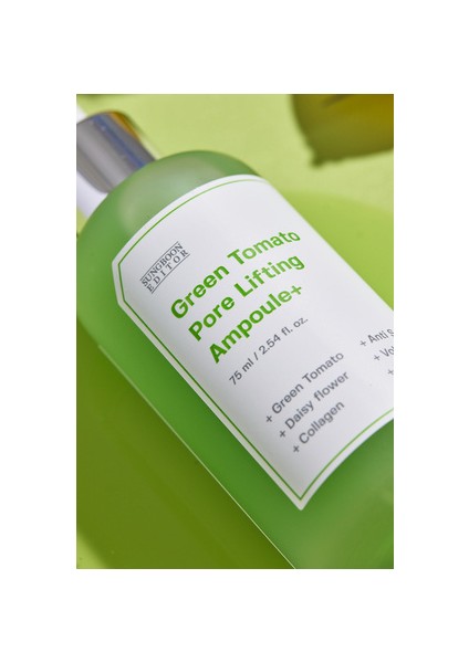Sungboon Green Tomato Pore Lifting Ampoule / Gözenek Sıkılaştırıcı ve Cilt Toparlayıcı Serum 75ML