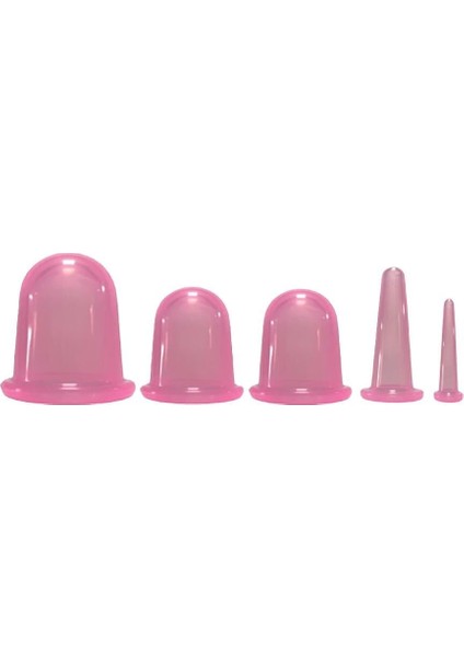 Hacamat Kupası Seti Silikon - 5li Set - Selülit Masaj Seti fiyatları