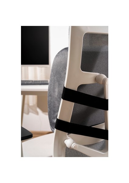 Visco Ortopedik Oturma ve Bel Destek Minderi Seti, Sırt Yastığı ve Koksiks Minderi fırsatları