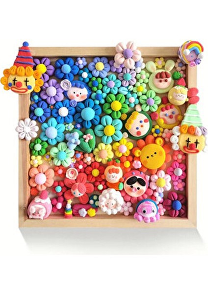 Havayla Kuruyan Modelleme Yumuşak Hafif Kil Seti Pastel Renkler 12'li Sevgili ile Clay Date Fikri fiyatları