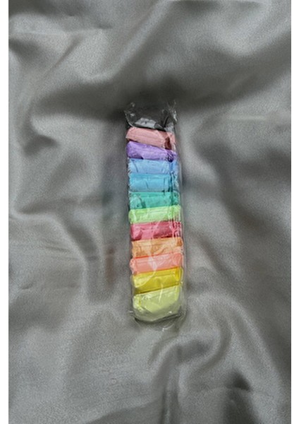 Havayla Kuruyan Modelleme Yumuşak Hafif Kil Seti Pastel Renkler 12'li Sevgili ile Clay Date Fikri indirimleri