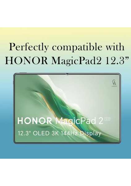Honor Magic Pad 2 ile Uyumlu Temperli Kırılmaz Cam Ekran Koruyucu 5 Adet modelleri