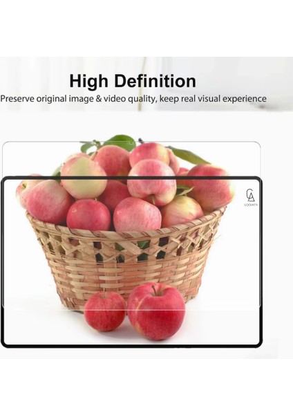 Honor Magic Pad 2 ile Uyumlu Temperli Kırılmaz Cam Ekran Koruyucu 5 Adet