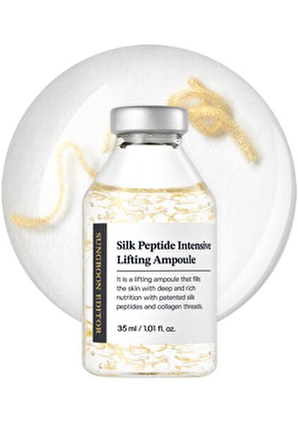 Silk Peptide Intensive Lifting Ampoule/ Ipek Peptitleri ve Kolajen Içeren Ampul 35ML fırsatları
