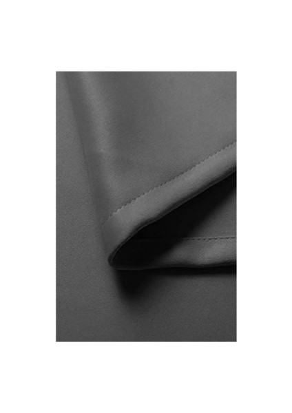 Blackout %100 Işık Geçirmez Fon Perde Koyu Gri Füme Pilesiz Ekstrsaforlu Karartma Güneşlik (Enxboy) fırsatları