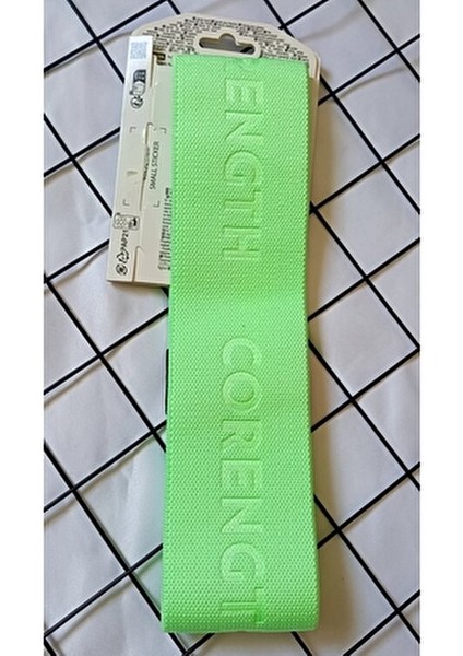 Kumaş Direnç Bandı -Güçlü Direnç - Yeşil -Fitness modelleri