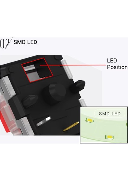 70PCS Kailh Düşük Profil Choc Switch 1350 Rgb Klavye Kahverengi (Yurt Dışından) indirimleri