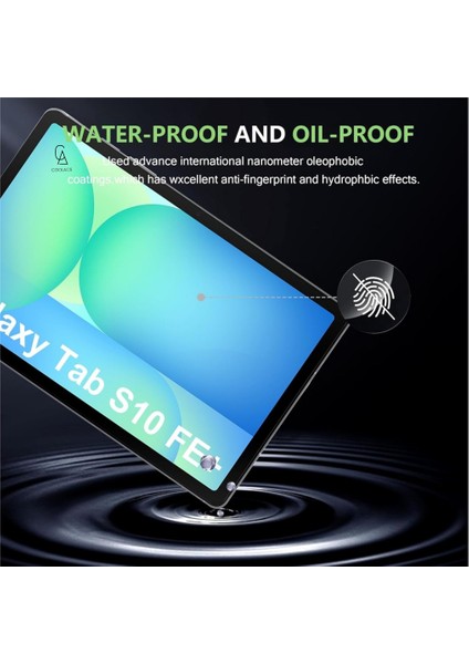 Samsung Galaxy Tab S10 Fe Plus SM-X620 Uyumlu Temperli Kırılmaz Cam Ekran Koruyucu 5 Adet fırsatları