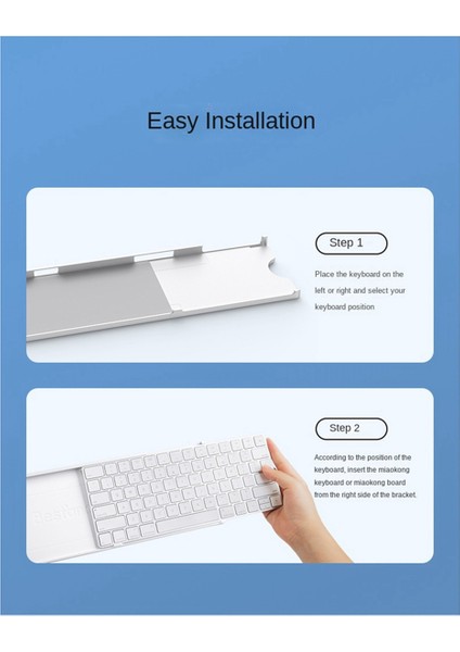Apple Imac Sihirli Klavye Touch Id Için Best 2-1 Arada Stand Tepsi Çerçevesi (Yurt Dışından) fiyatları