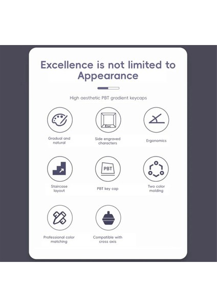 136 Anahtarlar Oem-Profile Pbt Keyfaps Gradient Yayın Yayınları Oyun Mekanik Klavyesi Için Oyma Anahtar Kapakları B (Yurt Dışından) fiyatları