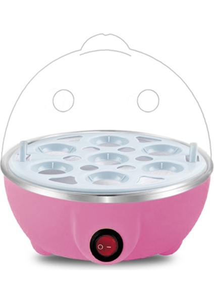 Hızlı Yumurta Ocak 7 Yumurta Kapasite Sert Haşlanmış Yumurta Haşlanmış Yumurta Çırpılmış Yumurta Pembe Ab Fişi Için Elektrik Yumurta Ocak (Yurt Dışından)