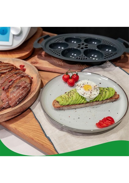 Thermomix Için Tm5 Tm6 TM31 Yeni 6 In 1 Yumurta Buharlı Tepsi Gıda Sınıfı Pp 6 Yumurta Kalıpları Buhar Yumurta Kazanı (Yurt Dışından) indirimleri