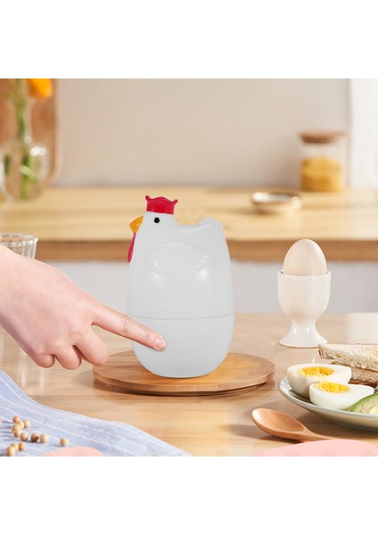 Chick Şekilli 1 Haşlanmış Yumurta Buharlı Vapur Haşanı Mikrodalga Yumurta Ocak Pişirme Araçları Mutfak Gadgets Aksesuarlar Araçlar (Yurt Dışından) indirimleri