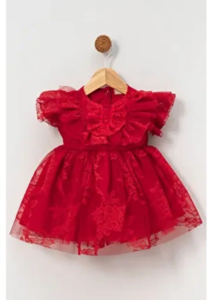 Kız Bebek Elbise Kız Çocuk Elbise Doğum Günü Parti Düğün Elbise Kısa Kollu Astarlı Elbise