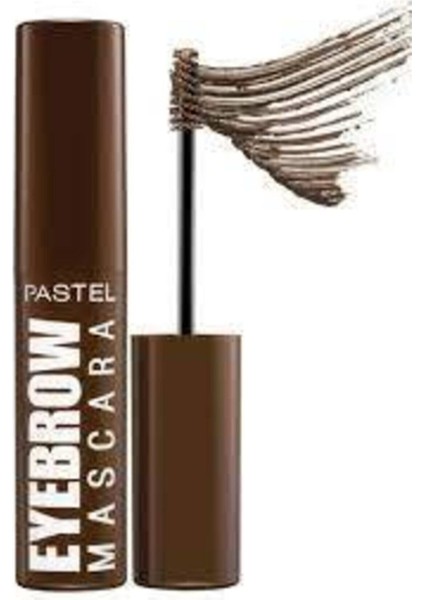 Pastel Eyebrow Maskara Rimel Dark Brown Koyu Kahve 23 Numara