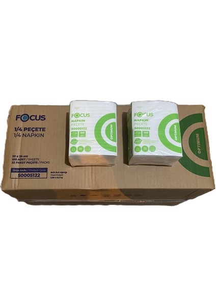 Peçete 20X24 cm – 32 Paket (Her Paket 100 Adet, Toplam 3200 Adet) modelleri