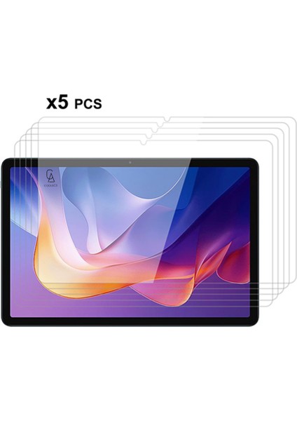 Xiaomi Redmi Pad 2 11 Inç ile Uyumlu Temperli Kırılmaz Cam Ekran Koruyucu 5 Adet