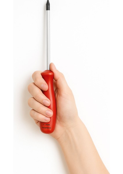 Torx Tornavida 10 mm Ergonomik Kırmızı Saplı Sağlam Çelik Uçlu Profesyonel Vida Sökme Tornavida fiyatları