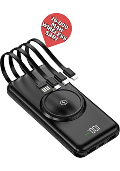 16000 Mah Wireless Powerbank
