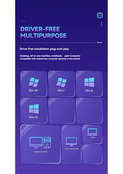 Harici DVD Drive Usb3 0 Cd-Rom Brülör Taşınabilir Çift Arayüz Tip-C USB CD DVD Brülör Dizüstü Bilgisayar Için (Yurt Dışından) fırsatları