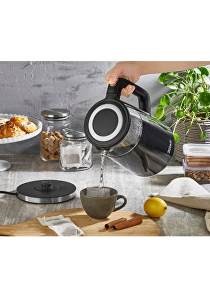 ZLN7859 | Dijital Çift Duvarlı Su Isıtıcı | 1.7 L. Ayarlanabilir Isı | Kattle | 2200W indirimleri