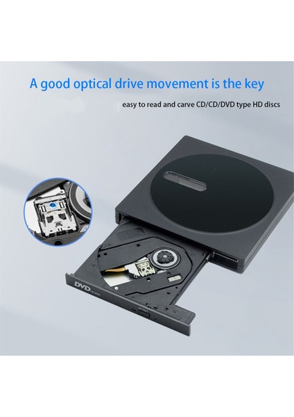 USB 3 0 Tip C Harici CD DVD Rw Dizüstü Bilgisayar Harici CD DVD Player (Yurt Dışından) fırsatları