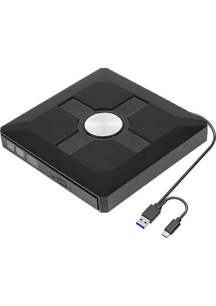 Harici Optik Sürücü DVD Yanan Usb3 0type-C Mobil Brülör Fişi ve Pc Masaüstü Için Uygun Cd-Rom Sürücüsü Oynatın (Yurt Dışından)