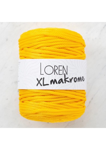 Loren Xl Makrome Sarı El Örgü Ipi - R002 - 33703