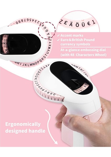 Kabartma Etiket Maker E975 3D Kabartma Etiketi 6 Rulo Dağlık Bantları El Eşleştirici Yeşil (Yurt Dışından) fiyatları