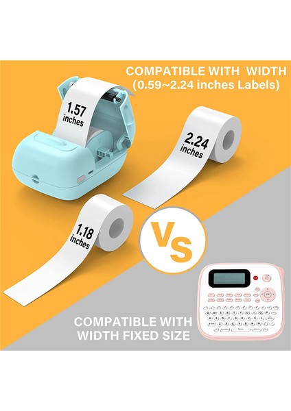 Bant Barkoduyla Etiket Üreticisi Makine Etiket Yazıcı - Mini Taşınabilir Bluetooth Termal Etiketleyici Yeşil (Yurt Dışından) fırsatları