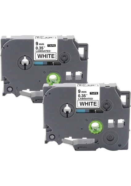 Tze 221 Bant PTH110 Bant 9mm 0 35 Inç Lamine Beyaz Etiket Maker Bant Için Kardeş P-Press Için Uyumlu (Yurt Dışından) fiyatları