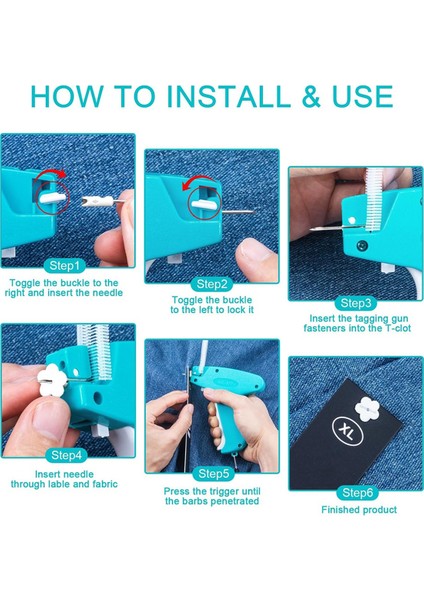 Hızlı Giyim Fixer Giyim Için Mini Perakende Tagging Sun El Handheldstitch Giysiler Için Dikiş Makinesi Hemming A (Yurt Dışından) fırsatları