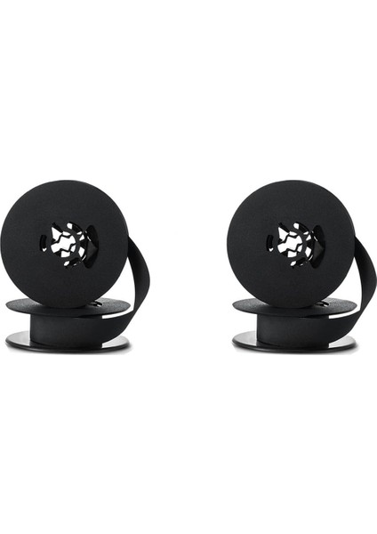 2pcs Daktilo Şerit Ikiz Makara Daktilo Şerit Mürekkep Ikiz Makarası Mürekkep Yedek Parçası Çoğu Daktilo (Siyah) (Yurt Dışından)