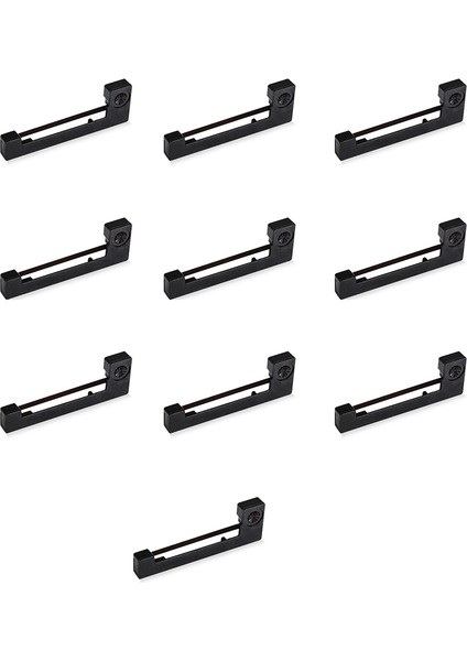 10PCS Siyah Taksi Şerit Kartuş Bandı Erc-05 ERC05 Epson M150 M-150II M1500II M150II EC7000 150II M-150 Iı (Yurt Dışından)