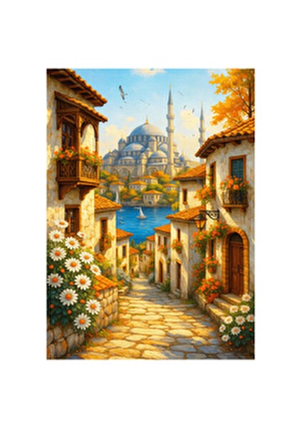 1000 Parça Puzzle - Old Istanbul Street (Eski Istanbul Sokağı) fiyatları