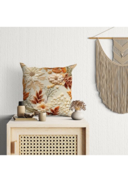 2 Li Kombin Punch Nakış Desen Dijital Baskılı Kırlent Kılıfı fırsatları