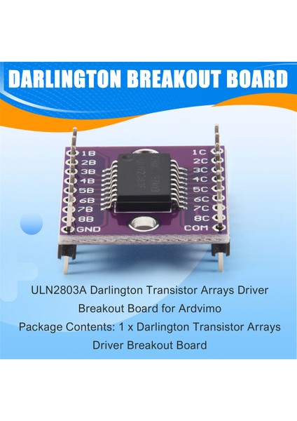 ULN2803A Darlington Transistor Dizileri Arduino Için Sürücü Kırma Kurulu (Yurt Dışından) indirimleri