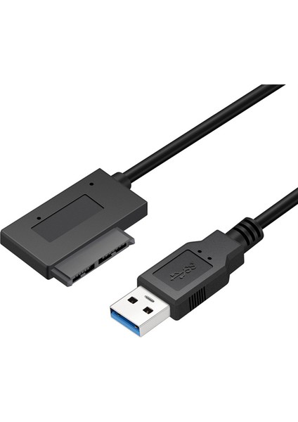 Sata - USB 3 0 7+6pin 13PIN Dönüştürücü Kablo Dizüstü Bilgisayar Optik Sürücü Cd/dvd Rom Slimline Drive Için Hızlı Veri Aktarımı (Yurt Dışından) fırsatları