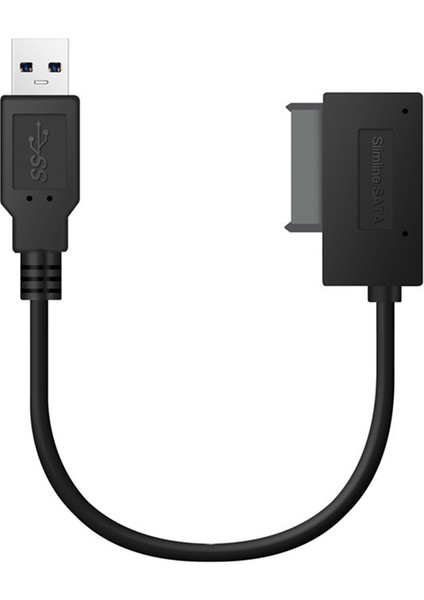 Sata - USB 3 0 7+6pin 13PIN Dönüştürücü Kablo Dizüstü Bilgisayar Optik Sürücü Cd/dvd Rom Slimline Drive Için Hızlı Veri Aktarımı (Yurt Dışından) indirimleri