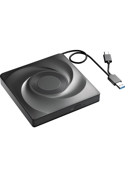 Harici Cd/dvd Sürücü Brülörü CD Rom DVD Player Taşınabilir CD Okuyucu Dizüstü Bilgisayar Windows 11/10/7 Linux Mac Os Için (Yurt Dışından)