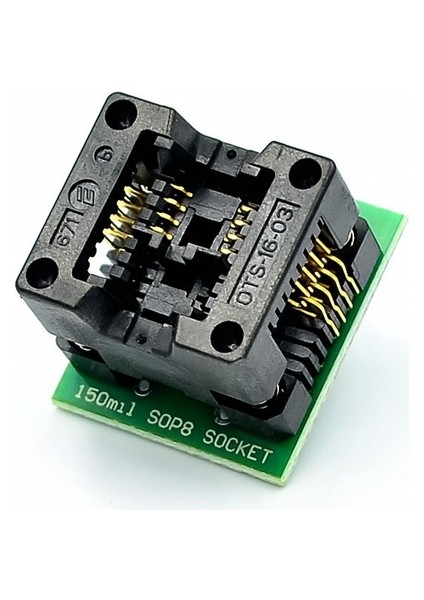 1pcs Sop8 - Dıp8 Sop8 Dıp8 Soıc8&#39 E Dıp8 Ic Socket Programcı Adaptör Soketi Geniş 150MIL Için (Yurt Dışından) modelleri