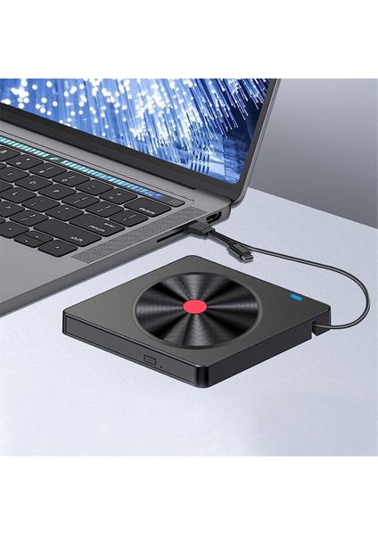 Harici Optik Sürücü Dizüstü Bilgisayar CD Brülör USB Film Disk DVD Oynatıcı Okunabilir Bellek Kartı Çok Işlevli Sürücü Brülör (Yurt Dışından) fırsatları