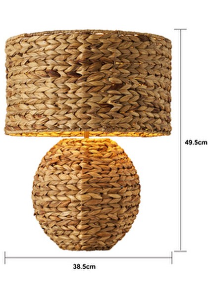 Porto Rattan Hasır Abajur modelleri