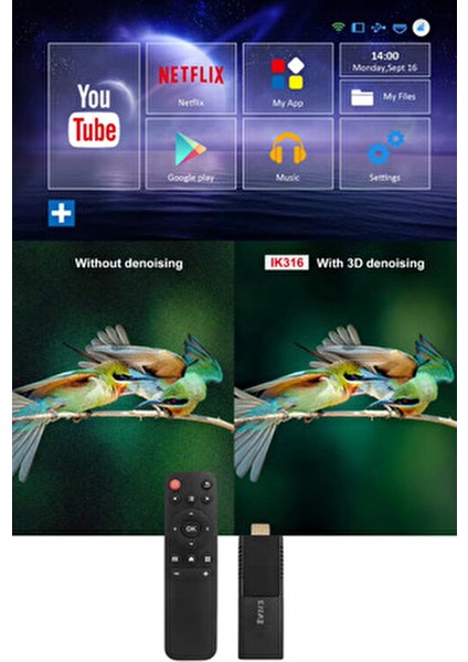 Ultra Hd Android Tv Box 4K Android Tv Tv Box Tv Stick Medya Oynatıcı Smart Tv Wifi