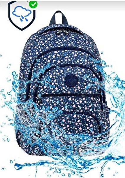 Lüx Krinkıl Kumaş Lise ve Ortaokul Sırt Çantası Maymun Anahtarlık Hediyeli fırsatları