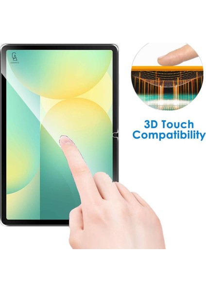 Samsung Galaxy Tab S10 Fe SM-X520 Uyumlu Temperli Kırılmaz Cam Ekran Koruyucu 5 Adet indirimleri