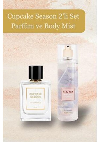 Eny Cupcake Season Parfüm ve Body Mist Ikili Set 50&200ML fiyatları