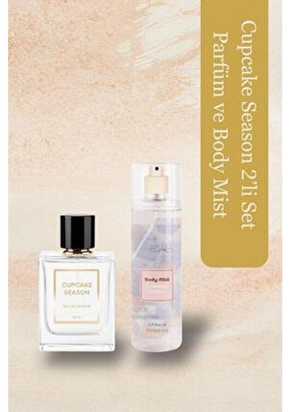 Eny Cupcake Season Parfüm ve Body Mist Ikili Set 50&200ML modelleri
