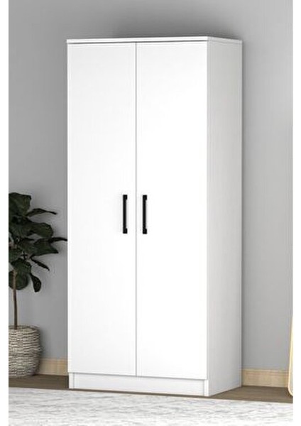 Noya 2 Kapaklı Gardrop Beyaz fiyatları