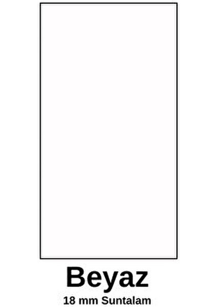 Noya 2 Kapaklı Gardrop Beyaz